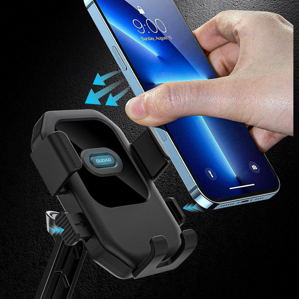 Dudao F7+ laikiklis dviračiui, motociklui ir paspirtukui – juodas - Image 6