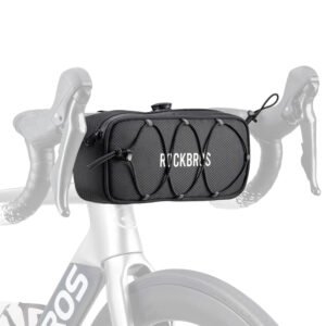 Rockbros TL001 ROAD TO SKY 1.9L Waterproof Handlebar Bike Bag - Black