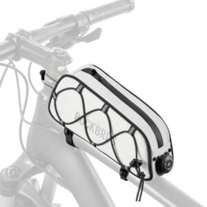 Rockbros TL004 ROAD TO SKY 0.7L Waterproof Frame Bike Bag - White
