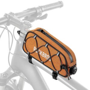 Rockbros TL004 ROAD TO SKY 0.7 l waterproof frame bag - orange