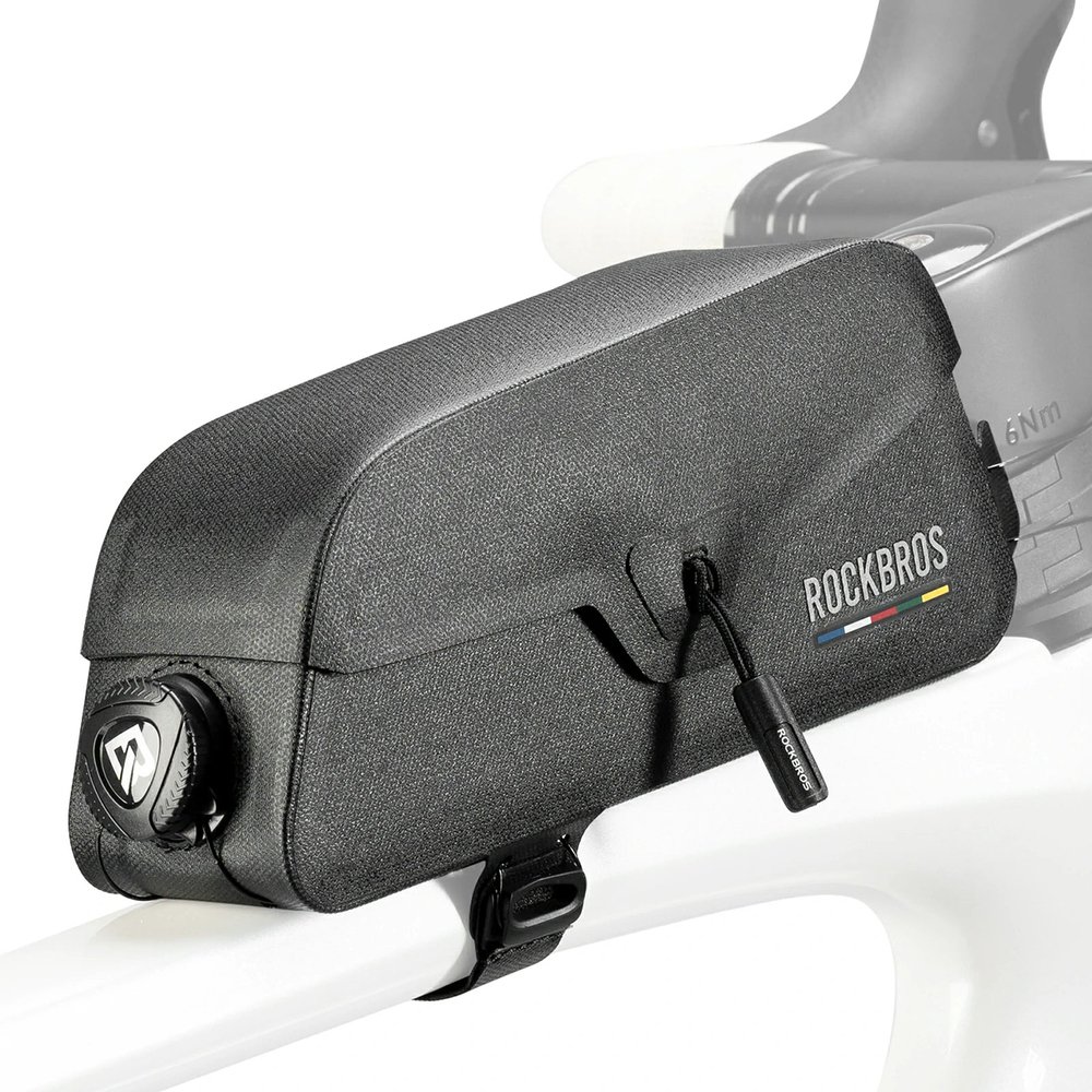 Rockbros AS-134 ROAD TO SKY waterproof bike frame bag 0.6 l - black