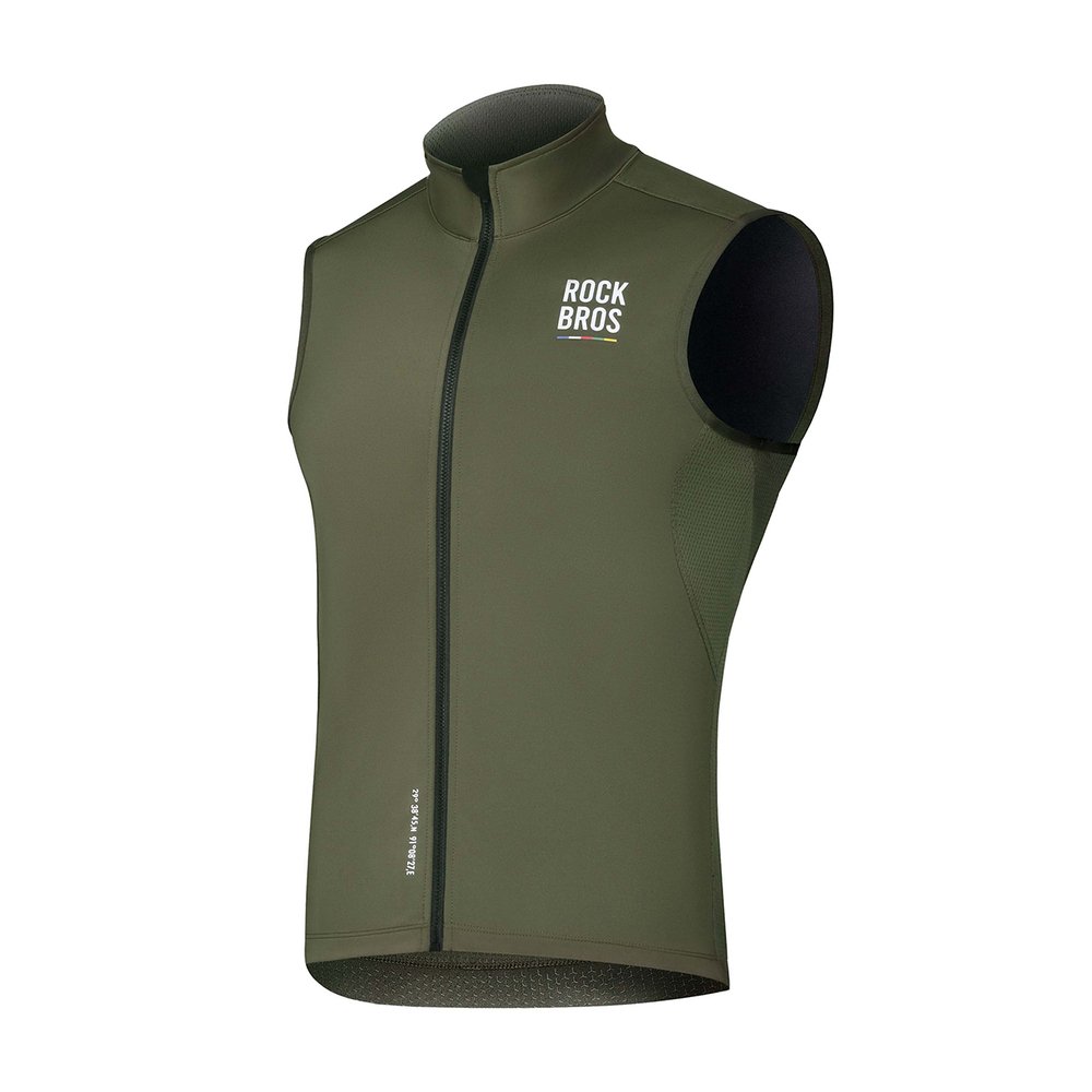 Rockbros TLMJ002 ROAD TO SKY insulated windproof vest S - green
