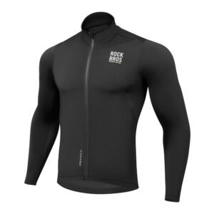 Rockbros TLWT001 ROAD TO SKY windproof insulated cycling jersey S - black
