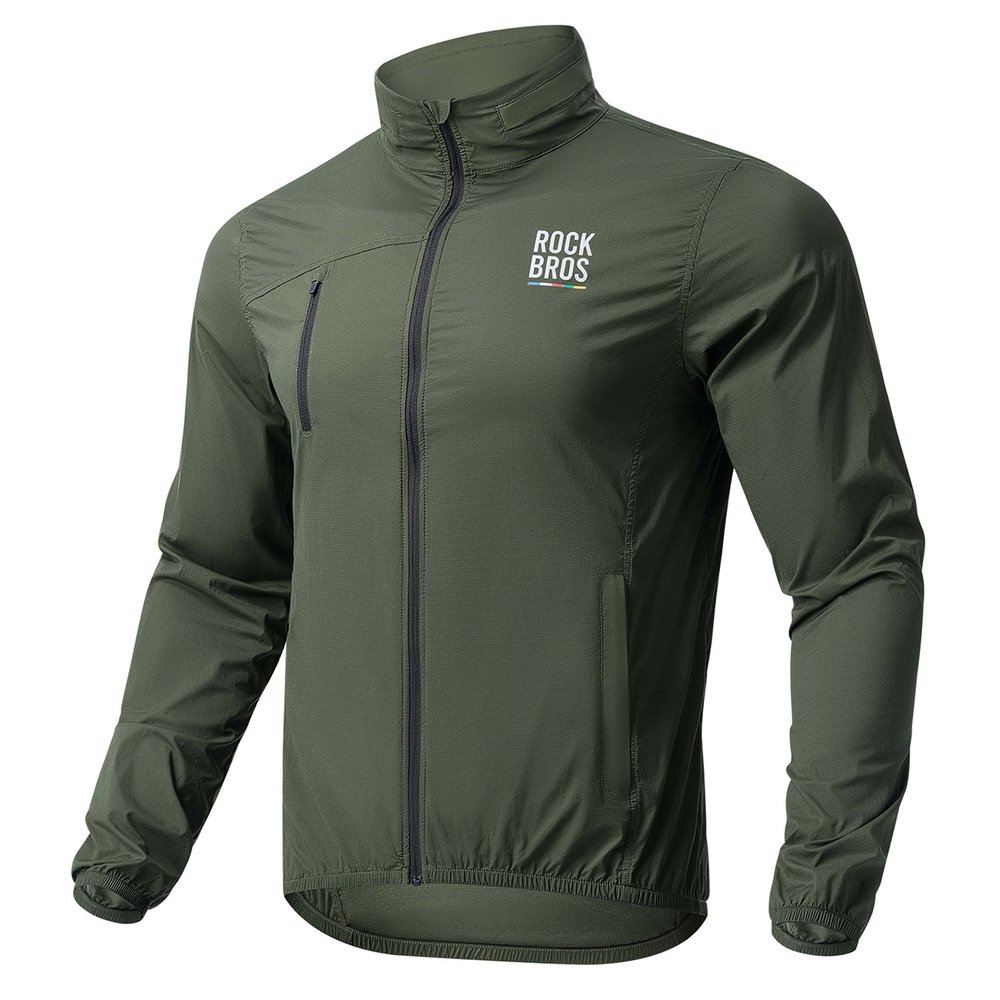 Rockbros TLWT002 ROAD TO SKY L Bicycle Windbreaker - Green