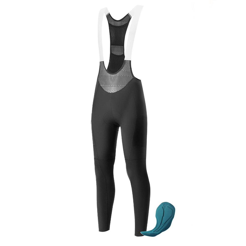 Rockbros TLCK001-1 ROAD TO SKY Men's Cycling Pants with Pad S - Black