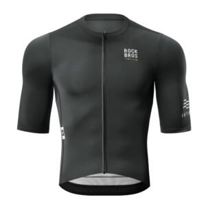 Rockbros 15220032001 ROAD TO SKY men's cycling jersey short sleeve L - black