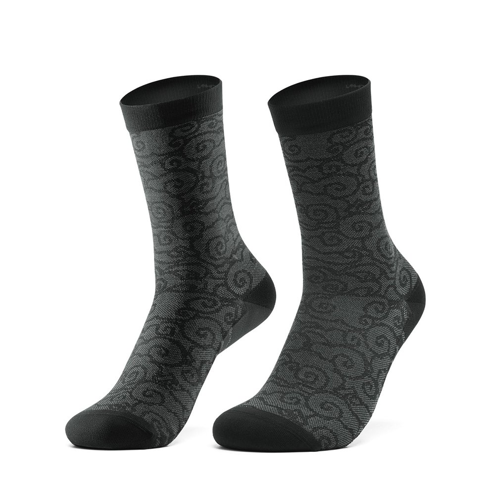 Rockbros 490025001 ROAD TO SKY Cycling Socks 39-42 cm - Black