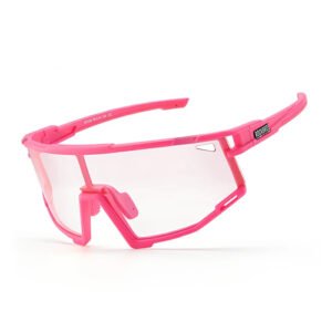 Rockbros SP258 ROAD TO SKY photochromic cycling glasses - pink