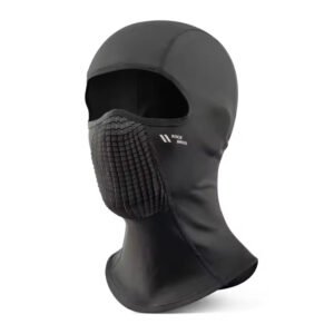 Rockbros LF25699 Fleece Bicycle Balaclava - Black