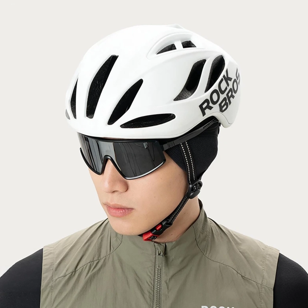 Rockbros LF25956 besiūlė megzta dviratininko kepuraitė – juoda - Image 4
