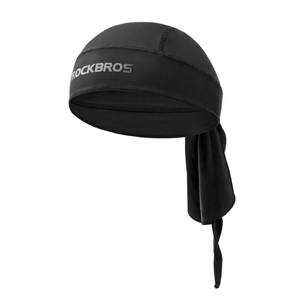 Rockbros LKPJ00 pirato stiliaus sportinė kepurė – juoda - Image 2