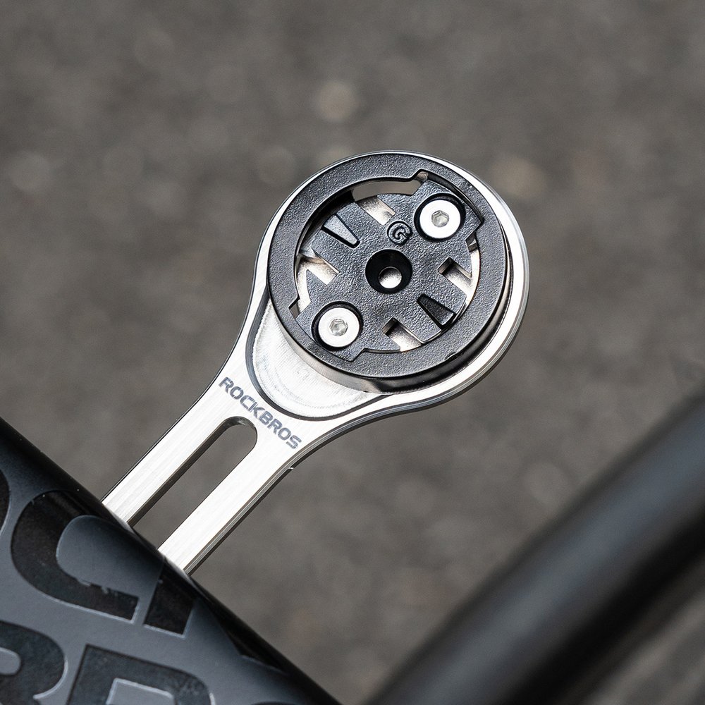 Rockbros FK-307T titano lydinio dviračio kompiuterio laikiklis – titano spalvos - Image 4