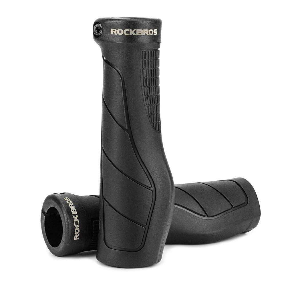Rockbros G326PL Bicycle Grips - Black