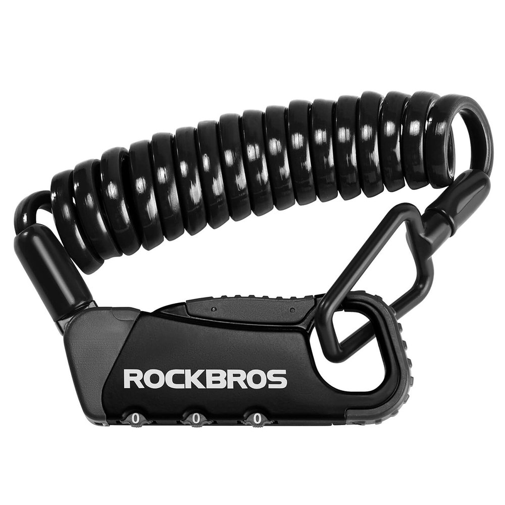 Rockbros RBK6N Combination Bike Lock - Black