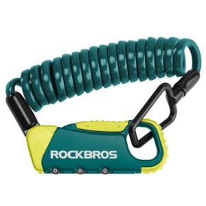 Rockbros RBK6N Combination Bike Lock - Turquoise