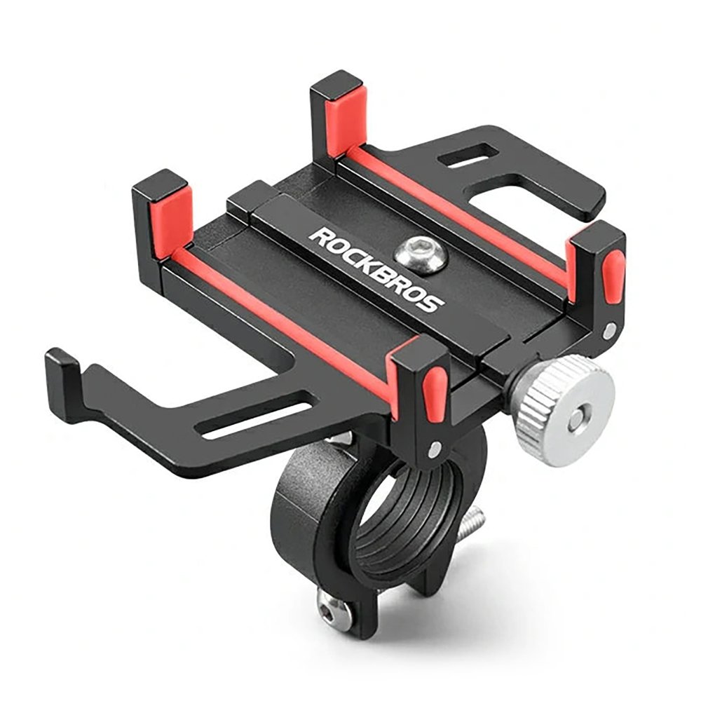 Rockbros 699 Handlebar Clamp Phone Holder - Red