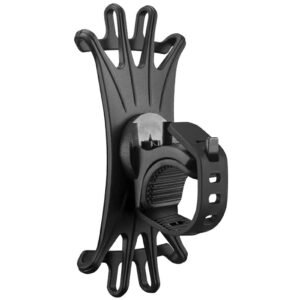 Rockbros LF436 Handlebar Clamp Phone Holder – Black
