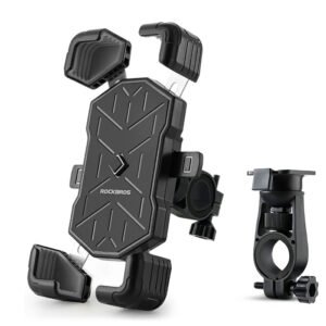 Rockbros HW-117 Handlebar Clamp Phone Holder - Black and Gray