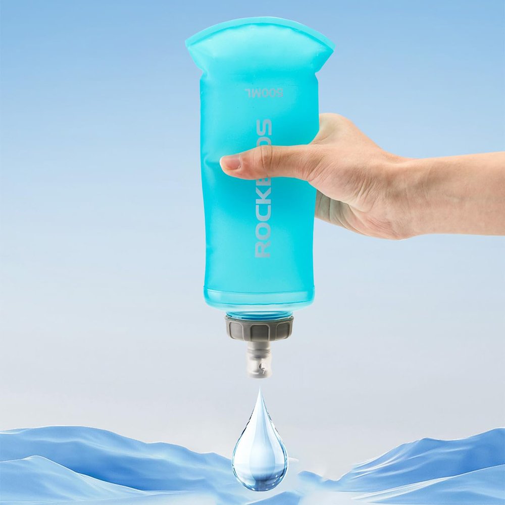 Rockbros 35210027001 minkšta bėgimo gertuvė 500 ml – šviesiai mėlyna - Image 7