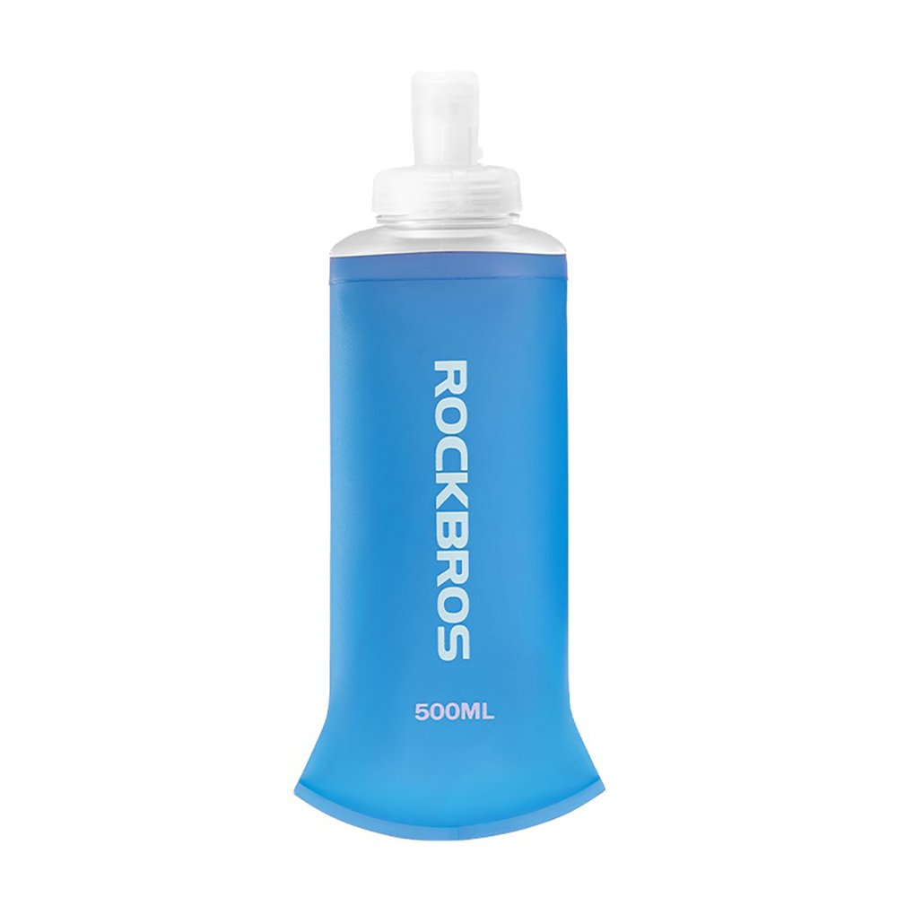 Rockbros 35210027002 soft flask running water bottle 500 ml - blue
