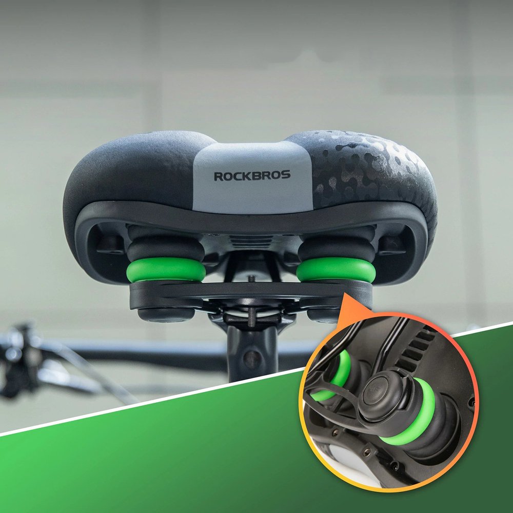Rockbros 6876 patogus ergonominis dviračio balnelis – juodas - Image 5