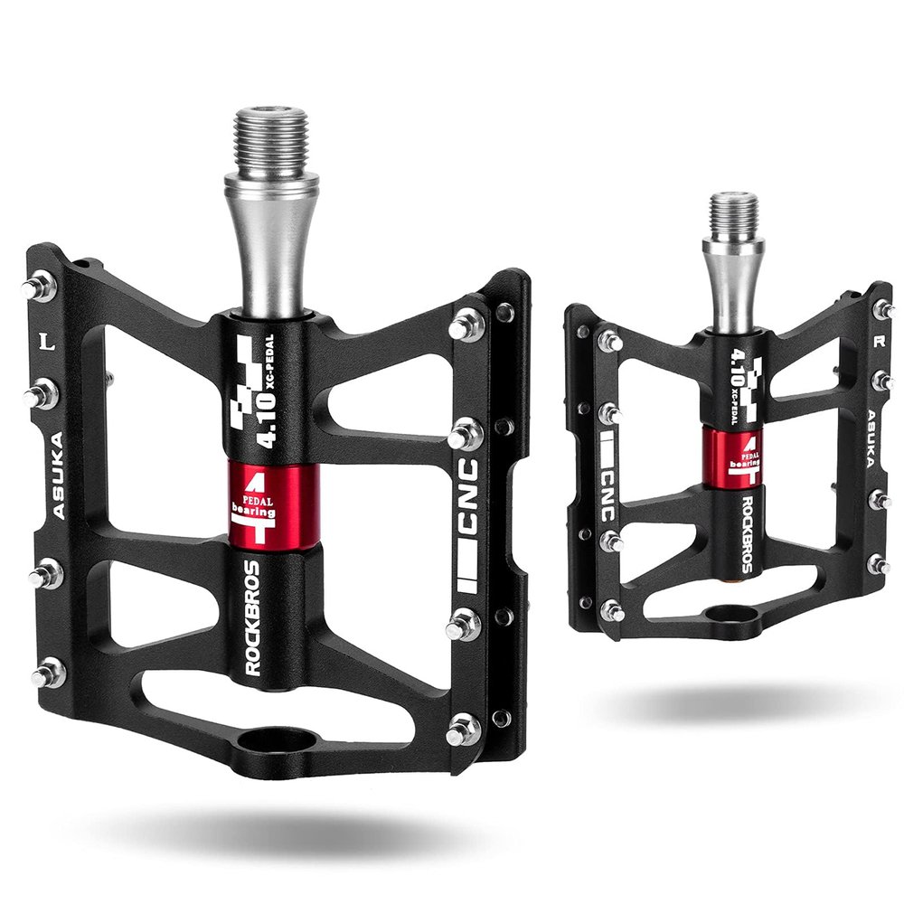 Rockbros JT410 4.10 4 Bearing Bicycle Pedals - Black