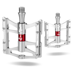 Rockbros JT410 4.10 4 Bearing Bicycle Pedals - Silver
