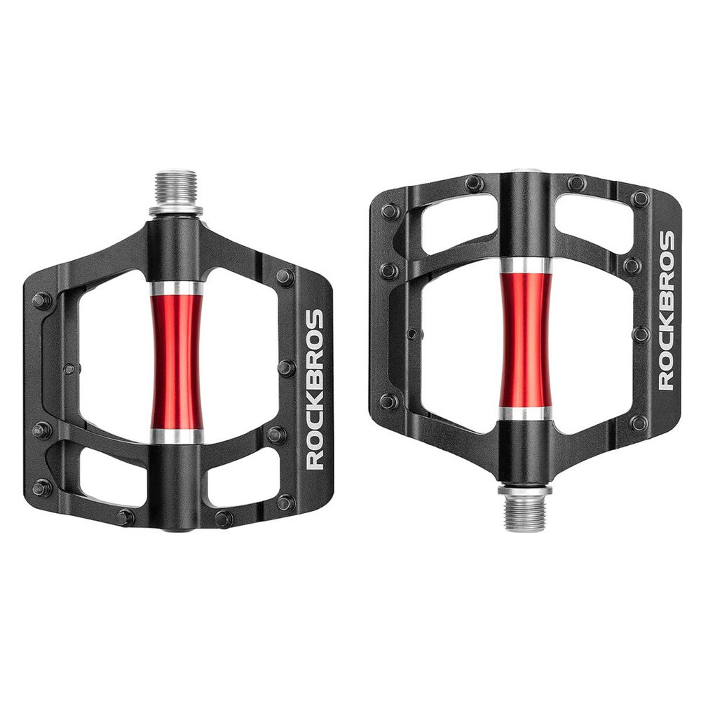 Rockbros 2020-12CBK Platform Aluminum Bicycle Pedals - Black
