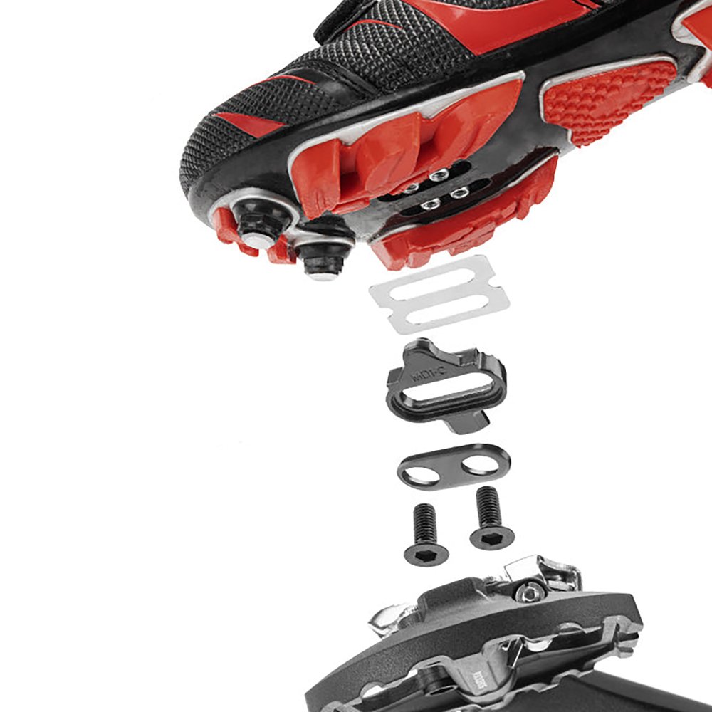 Rockbros M108 dvipusiai nailoniniai pusiau fiksuojami dviračio pedalai – juodi - Image 5