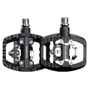 Rockbros PD303 Half-Lock Platform Bicycle Pedals - Black