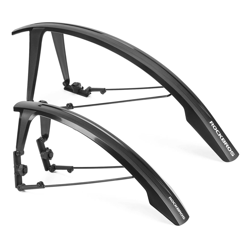 Rockbros FK-892 Off-Road Adjustable Bicycle Fenders - Black