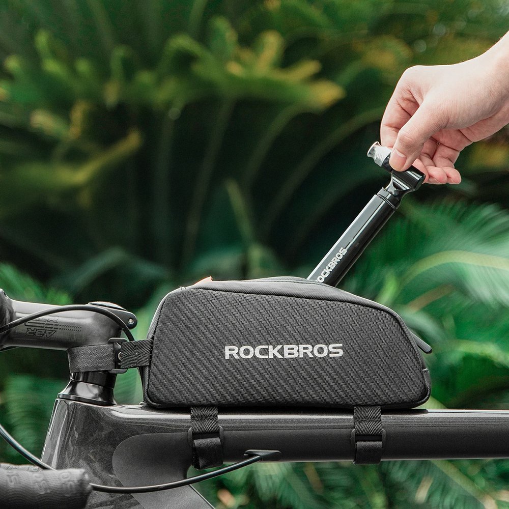 Rockbros JG-PB-11 įrankių rinkinys su pompa, padangų montavimo svirtimis ir daugiafunkciu įrankiu – juodas - Image 6