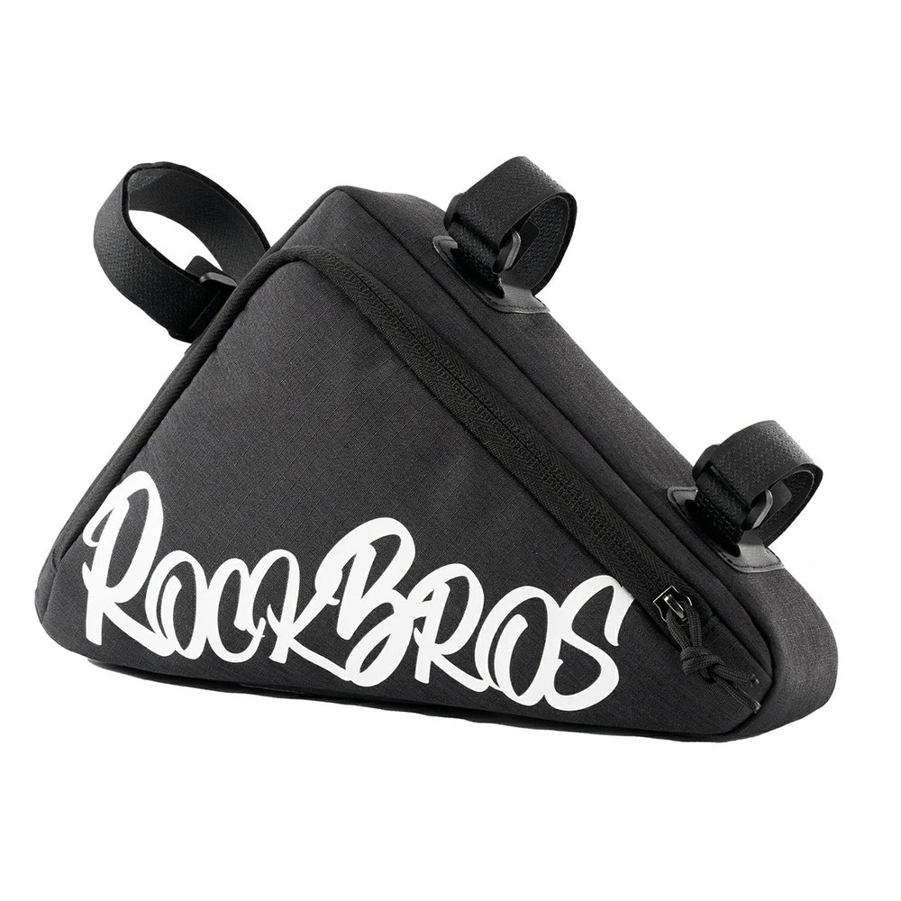 Rockbros G002 Flash Journey Triangle Frame Bike Bag 1.4L - Black