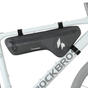 Rockbros AS-152 Down Tube Bike Bag Waterproof 1.9L - Black