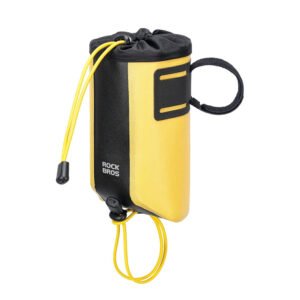 Rockbros AS-162 Waterproof Handlebar Bottle Bag - Yellow