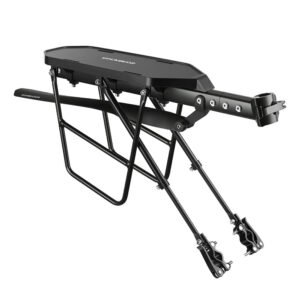 Rockbros RBHJ-1 Black Diamond Bike Rack with Mudguard and Quick Mount for 26-29" Mountain Bikes - Black