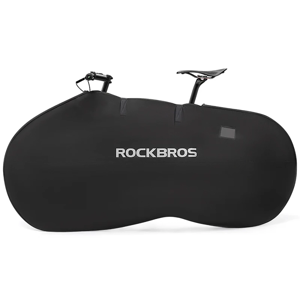 Rockbros D002 elastingas transportavimo uždangalas 26” plento ir kalnų dviračiams – juodas - Image 2