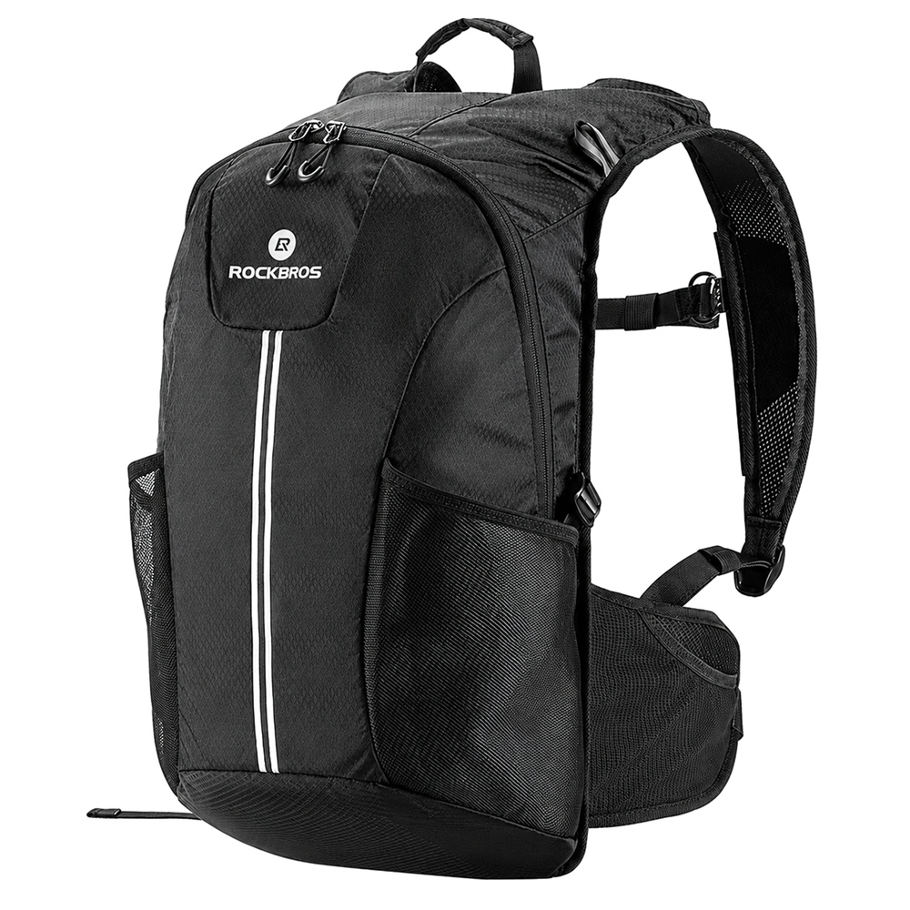 Rockbros H9 city backpack 20 l lightweight waterproof - black