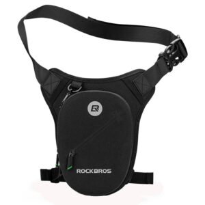 Rockbros AS-081 Motorcycle Thigh or Hip Bag 1L - Black