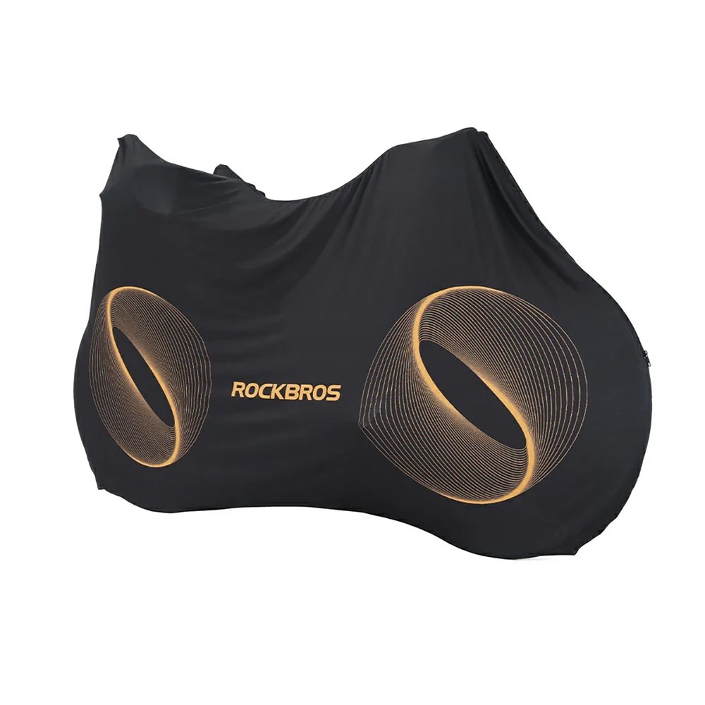 Rockbros D97 elastingas uždangalas 24”–29” elektriniams, gravel, kalnų ir 700C plento dviračiams – juodas - Image 4