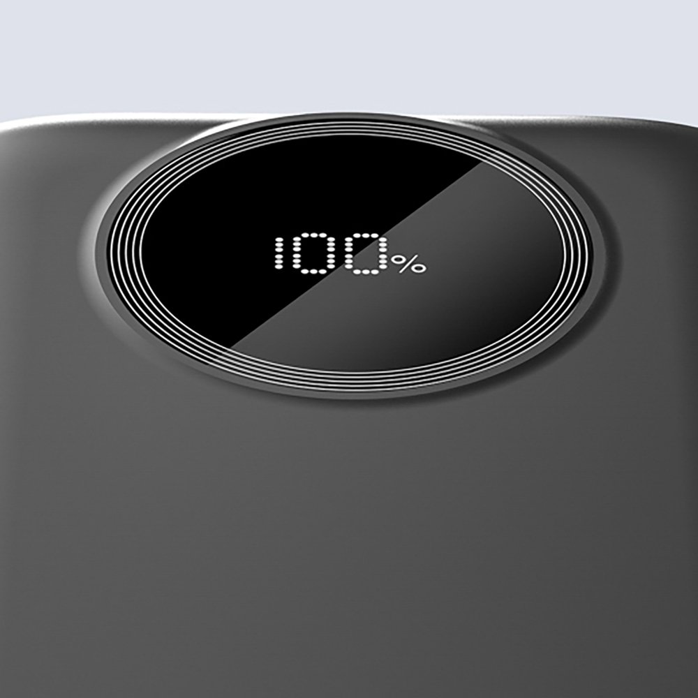 Dudao K13 10000 mAh išorinė baterija su integruotu laidu – juoda - Image 3