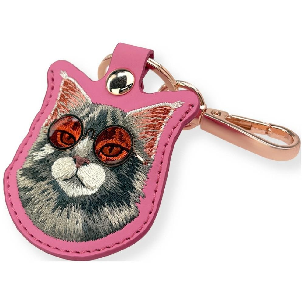 Nimmy Glasses Cool&Cute Cat dėklas sekikliui – rožinis - Image 5