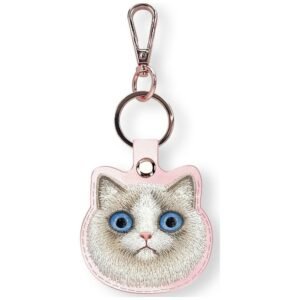 Nimmy New Big Eyed Pet 2.0 Cat Tracker Case - Pink