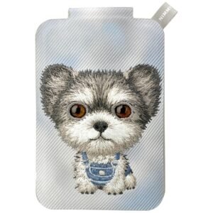 Nimmy New Big-Eye Cute Pets 2.0 Dog Magnetic Wallet with Phone Stand - Gray