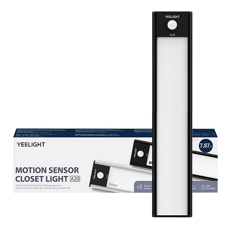 Yeelight spintelės šviestuvas, 20 cm, 2700 K (juodas) - Image 2