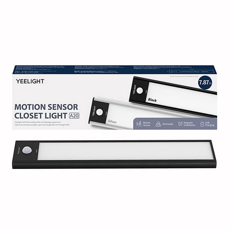 Yeelight spintelės šviestuvas, 20 cm, 2700 K (juodas) - Image 7