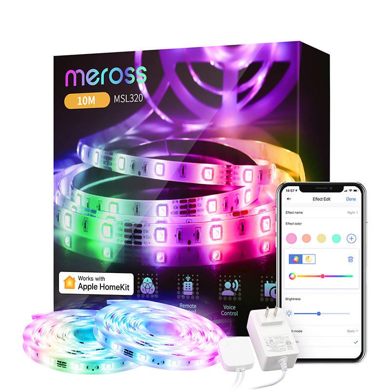 Meross MSL320 išmani Wi-Fi LED juosta (HomeKit) - Image 2