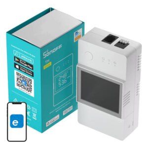 Smart WiFi temperature and humidity monitoring switch Sonoff THR316D TH Elite