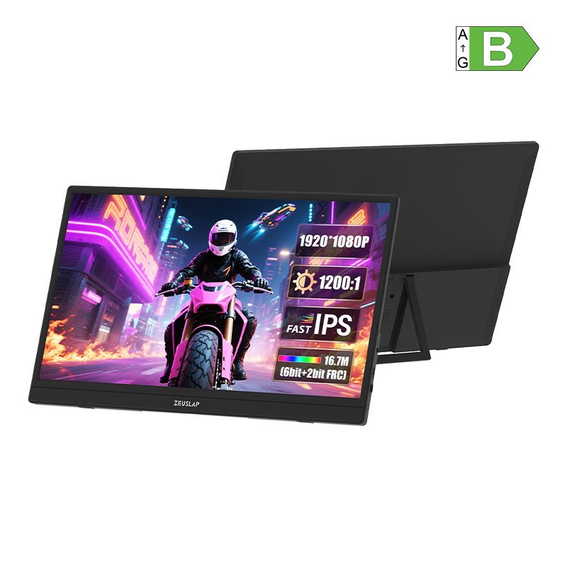 ZEUSLAP ZB156 15.6" Portable Monitor