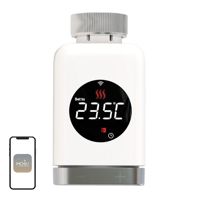 MOES TRV 801 Wi-Fi Thermostatic Head